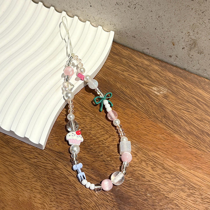 Playful Beaded Smartphone Charm Holder Stornfield