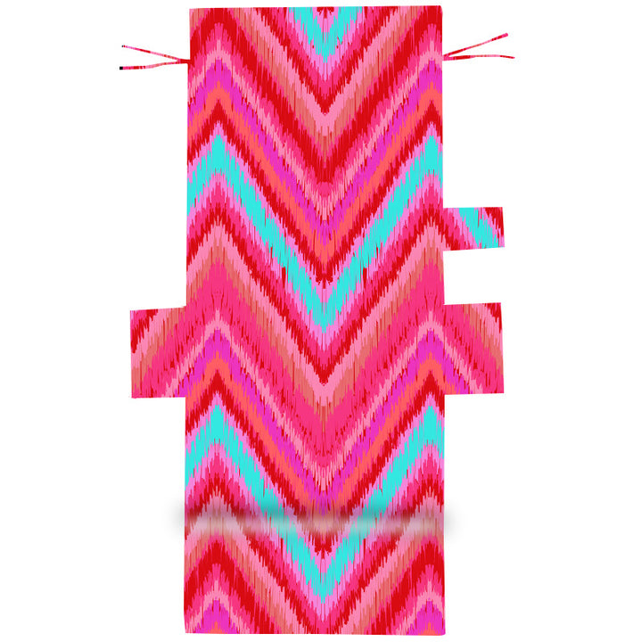 Sporty towel with creative striped pattern Stornfield