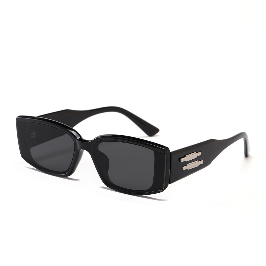 Women's elegant rectangular sunglasses with stylish acetate frame Stornfield