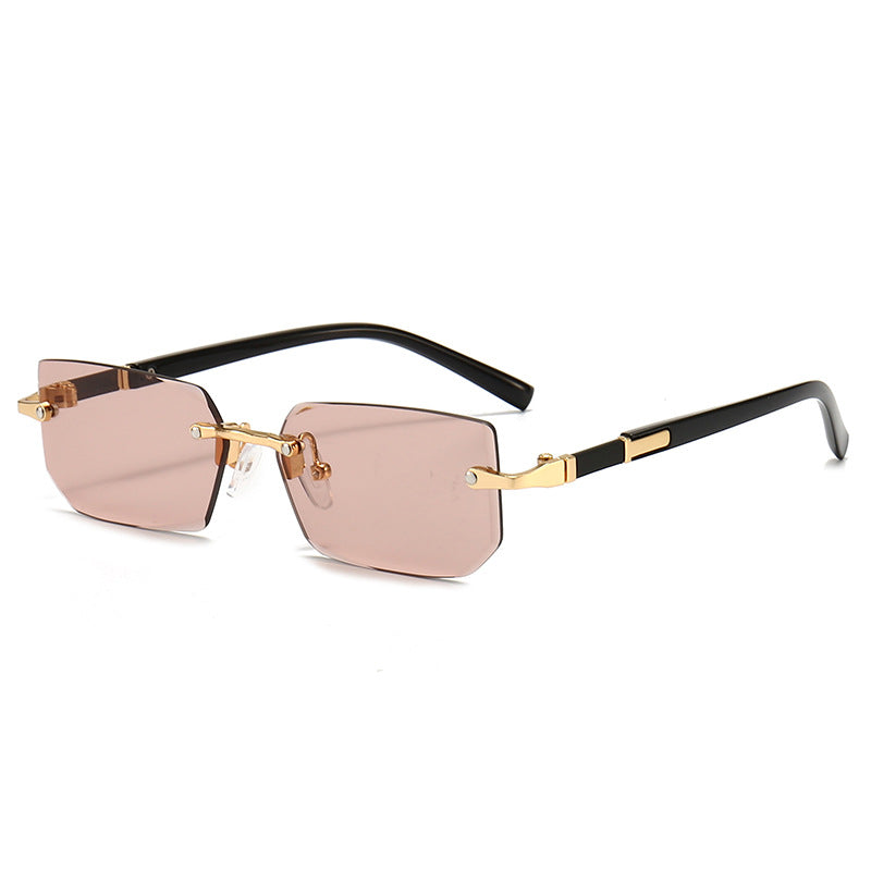Ladies elegant and fashionable sunglasses with transparent frame Stornfield