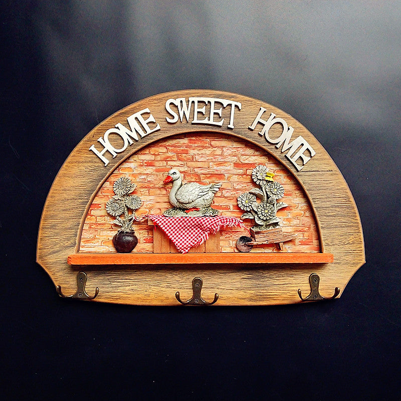 Home Sweet Home Decorative Wall Shelf
