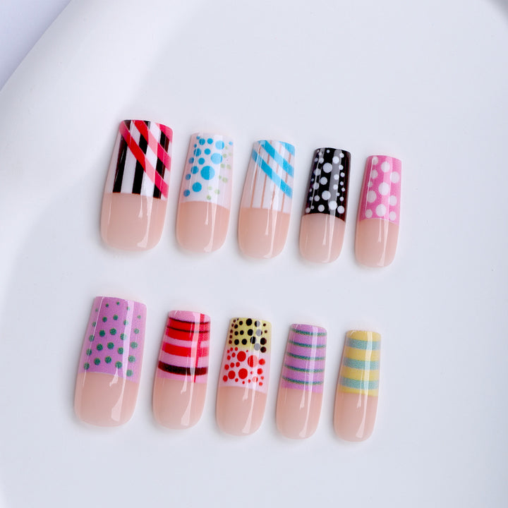 Creative Art Nails with Modern Patterns Stornfield