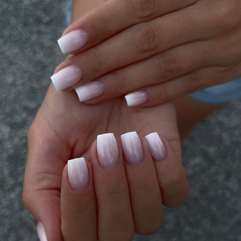 Ombre Glossy Nail Extensions Stornfield