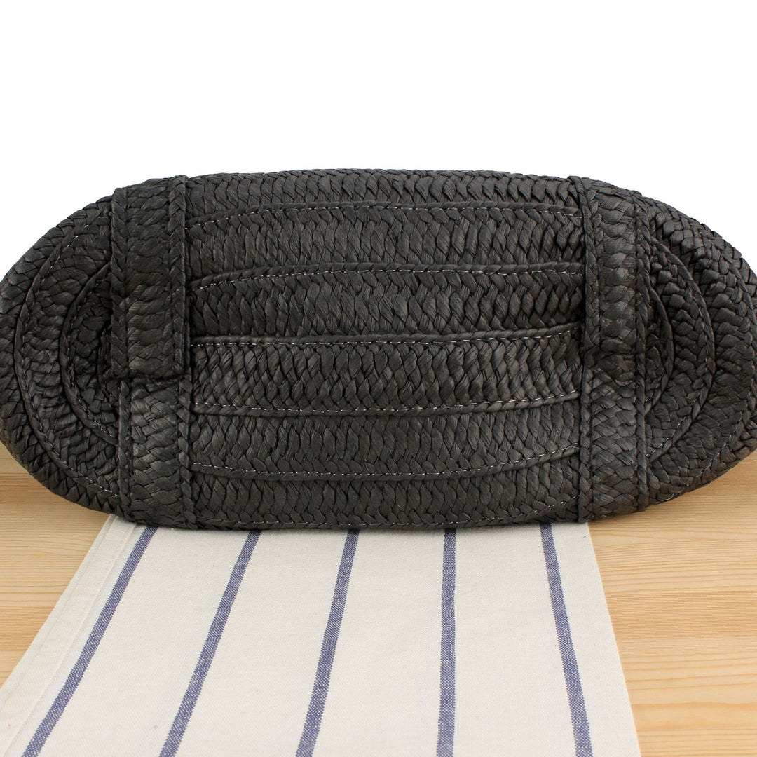 Elegant Tote Bag Made of Woven Natural Material Stornfield