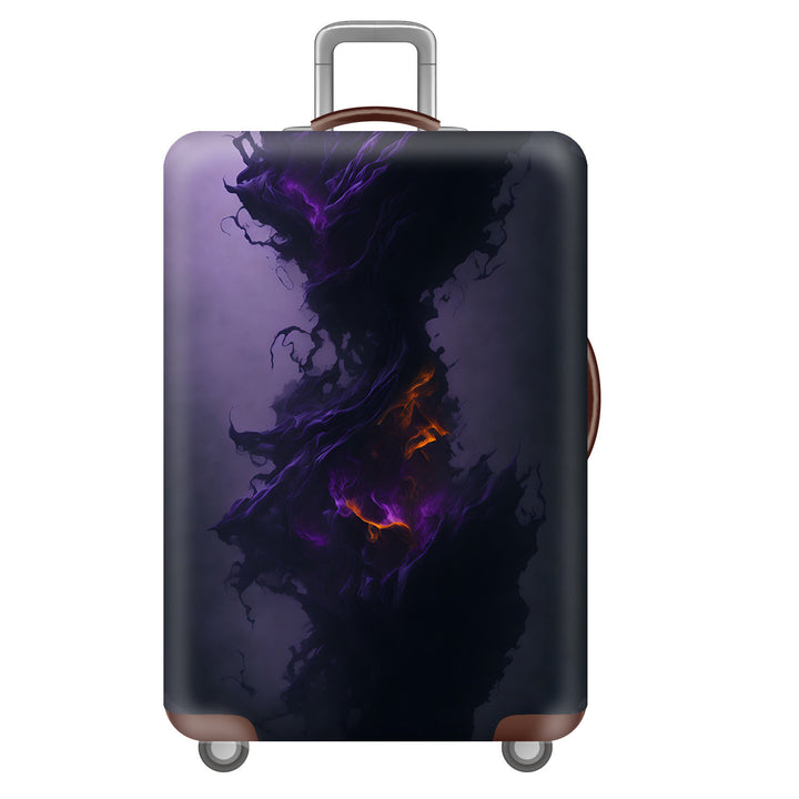 Unisex Hard-shell Suitcase with Impressive Futuristic City Design Stornfield