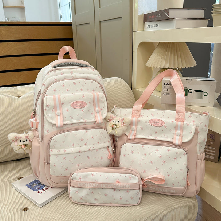 Star Patterned Multi-Functional Backpack Stornfield