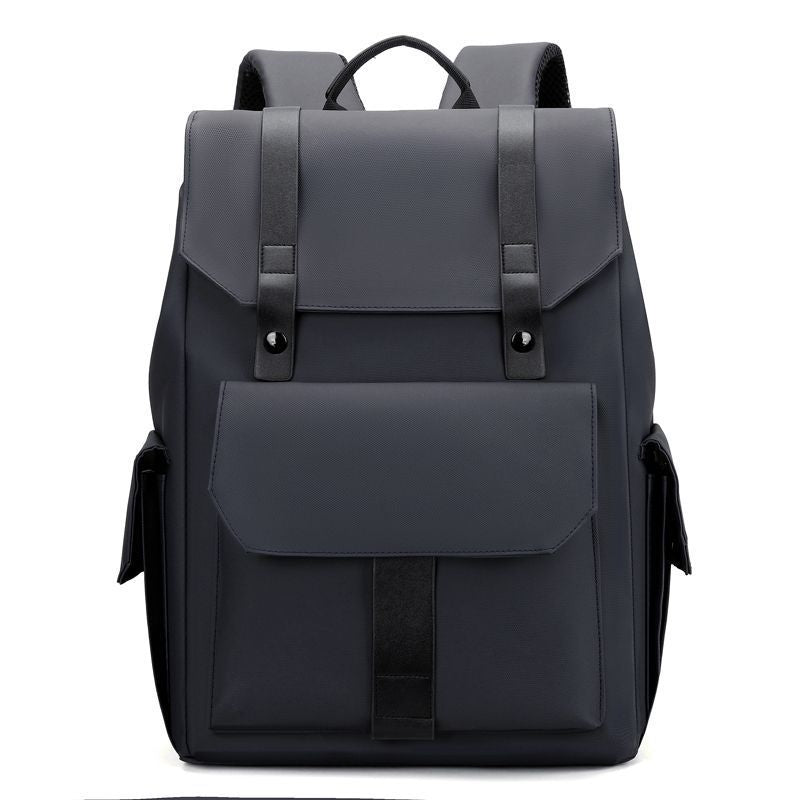 Elegant backpack with numerous compartments and reinforced back Stornfield