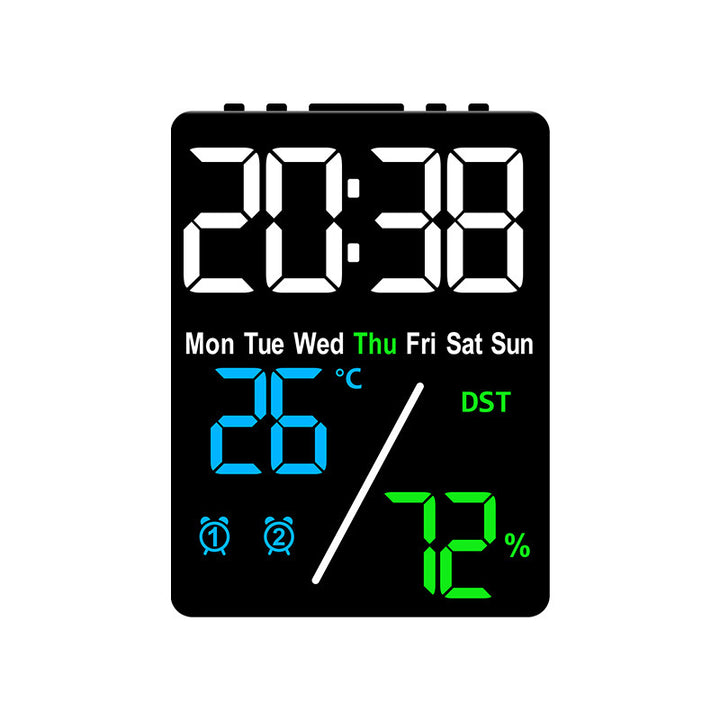 Digital Alarm Clock with Hygrometer and Temperature Display Stornfield