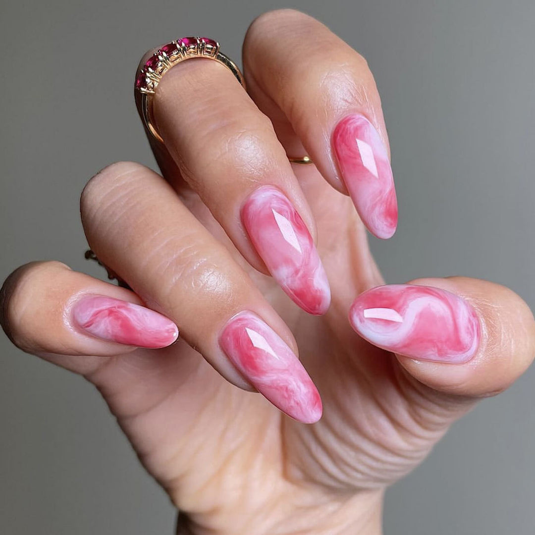 Marble Nail Art Design Stornfield