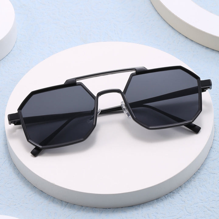 Ladies stylish sunglasses in elegant octagonal design Stornfield