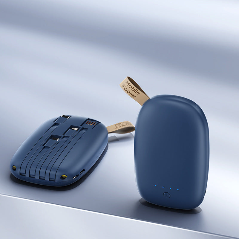 Portable power bank with integrated multifunction charging cable Stornfield
