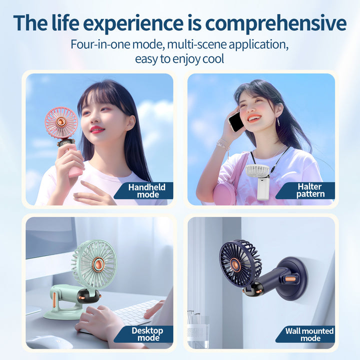 Unisex Versatile 360-Degree Rotating Wall-Mounted Fan Stornfield