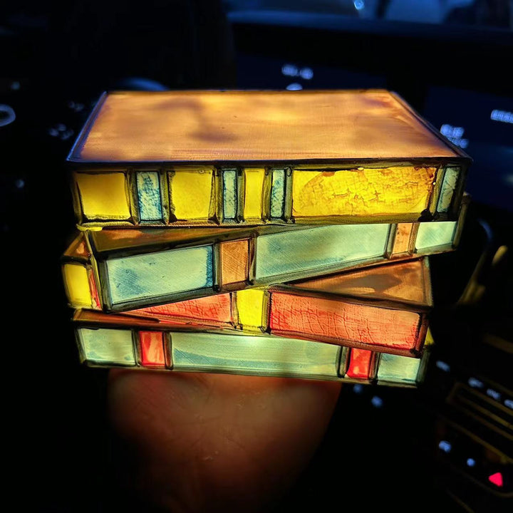 Decorative Book-Shaped Table Lamp
