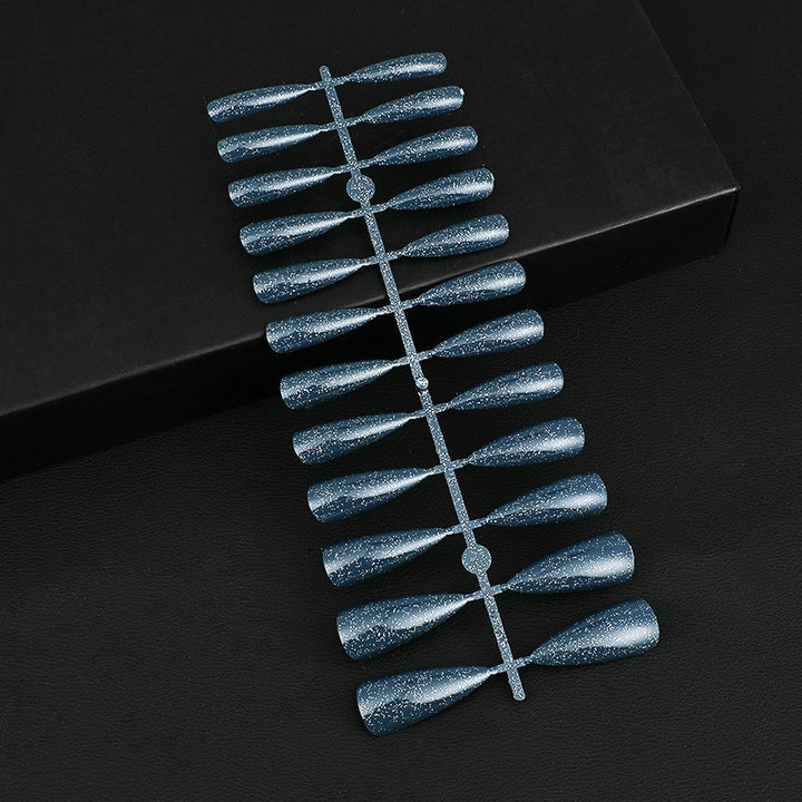 Glittering artificial nails in elegant design Stornfield