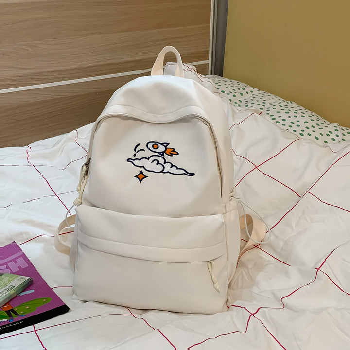 Everyday backpack with unique embroidery design Stornfield