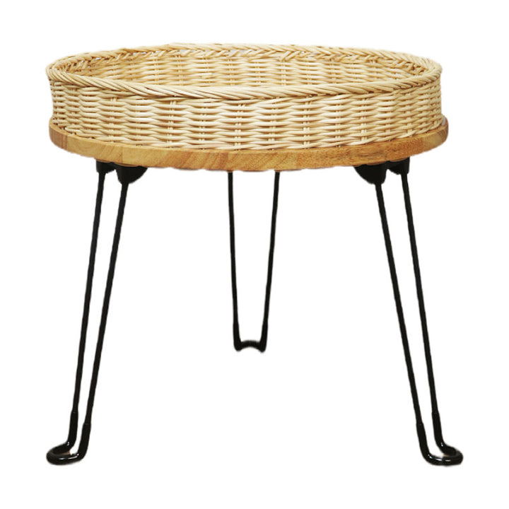 Woven Round Storage Table Stornfield