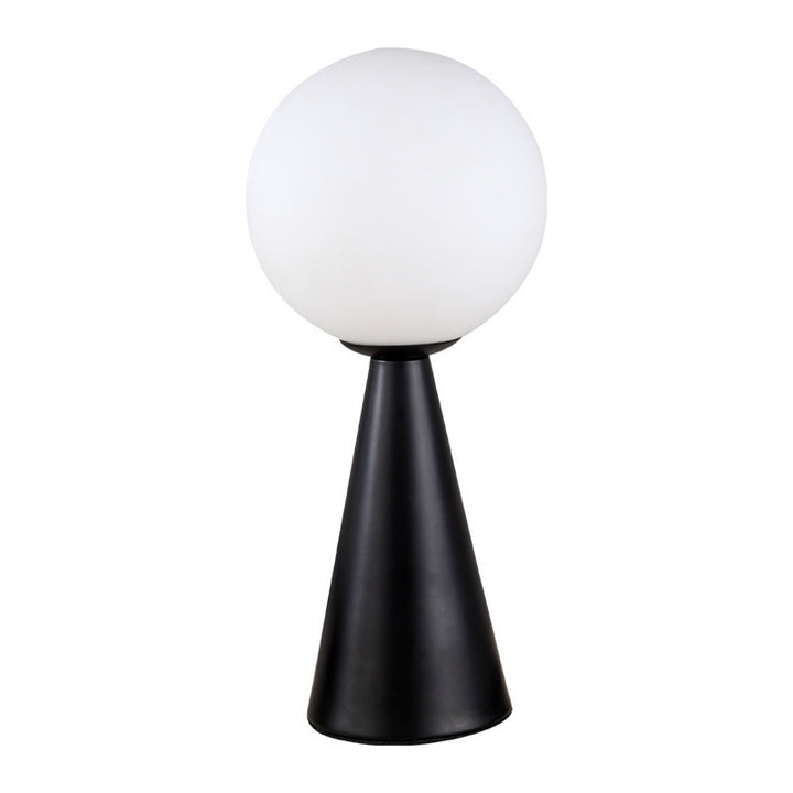 Modern Minimalist Table Lamp with Globular Shade