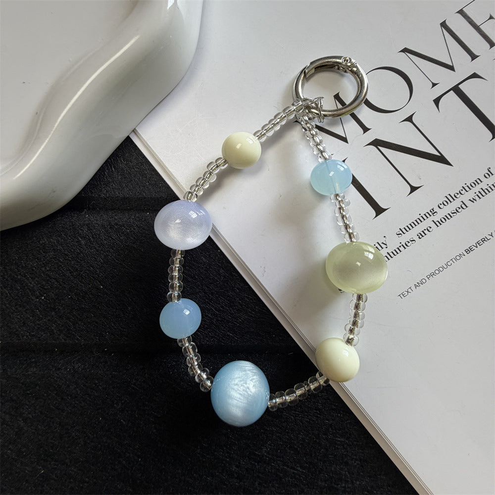 Decorative Beaded Keychain Holder Stornfield 1790134943