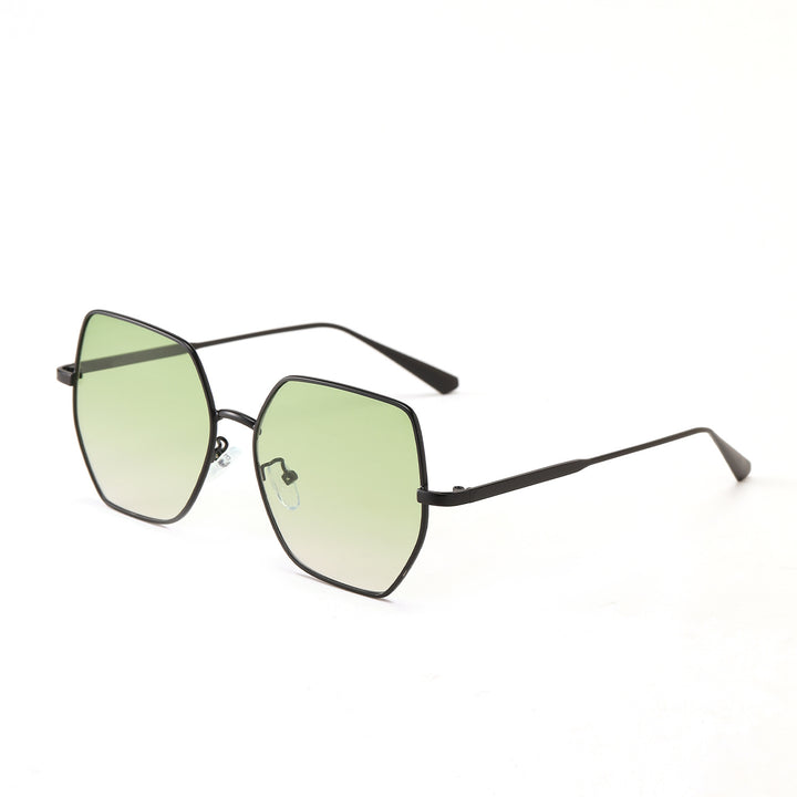 Women fashionable hexagonal sunglasses with UV protection Stornfield