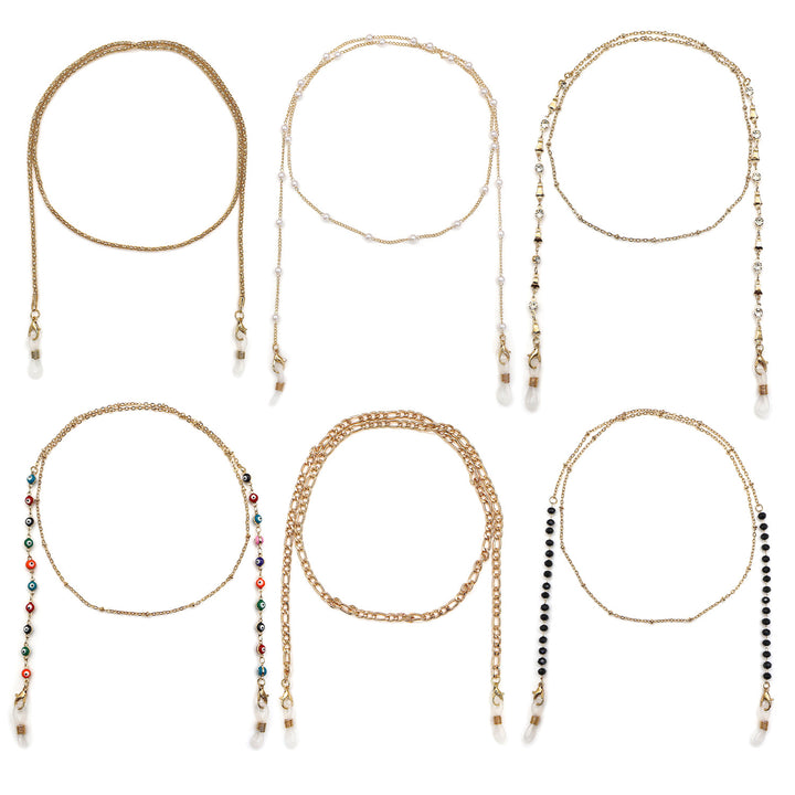 Elegant Crystal Eyewear Chain Stornfield