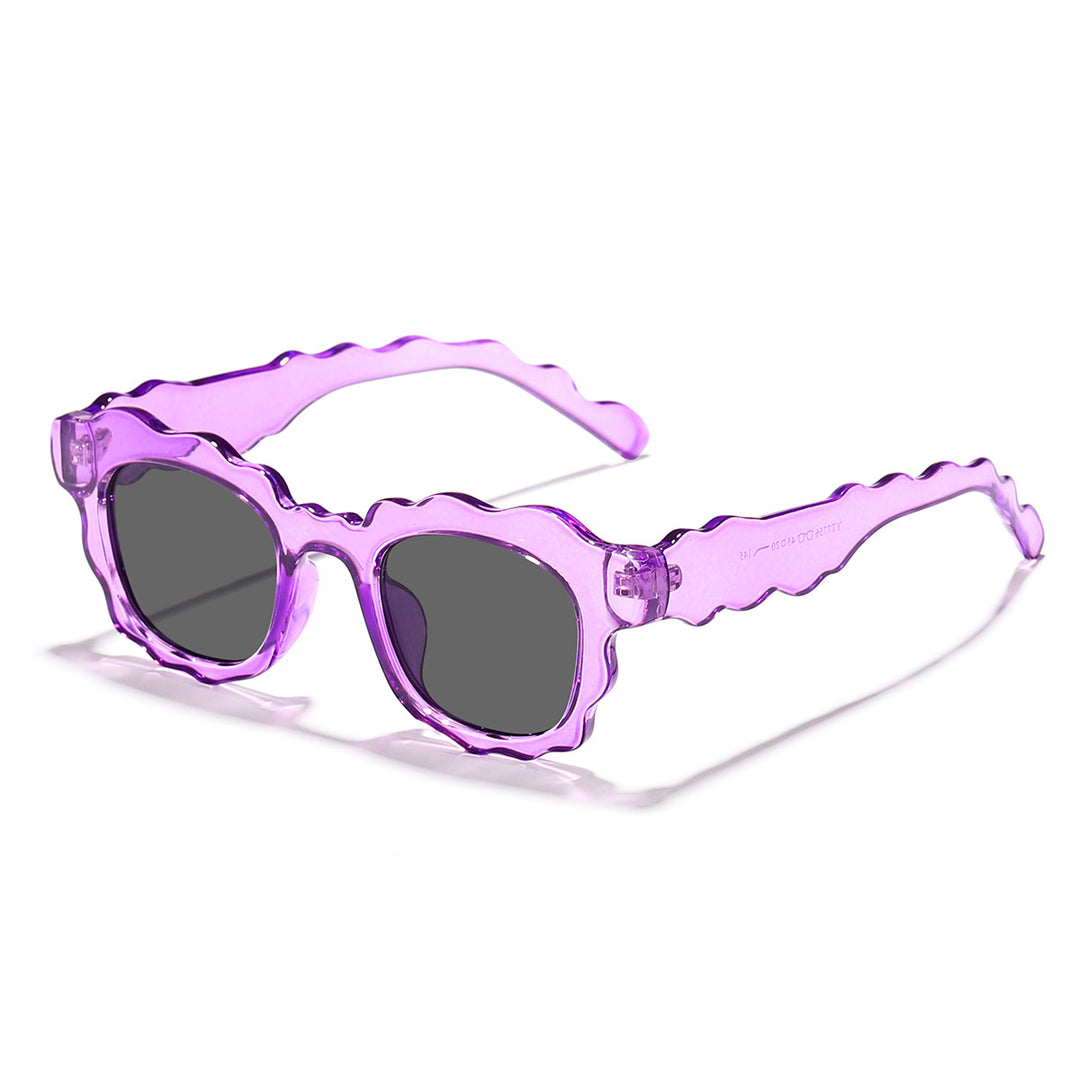 Women's eye-catching sunglasses in creatively designed cloud frame Stornfield
