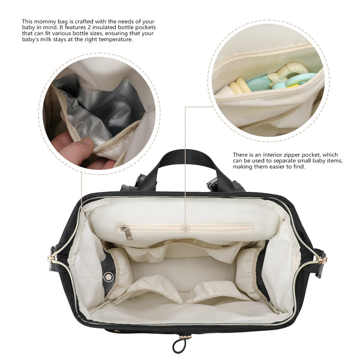 More elegant and spacious wrap backpack Stornfield