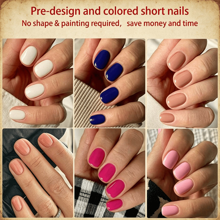 Versatile Soft Gel Nail Tips Set Stornfield