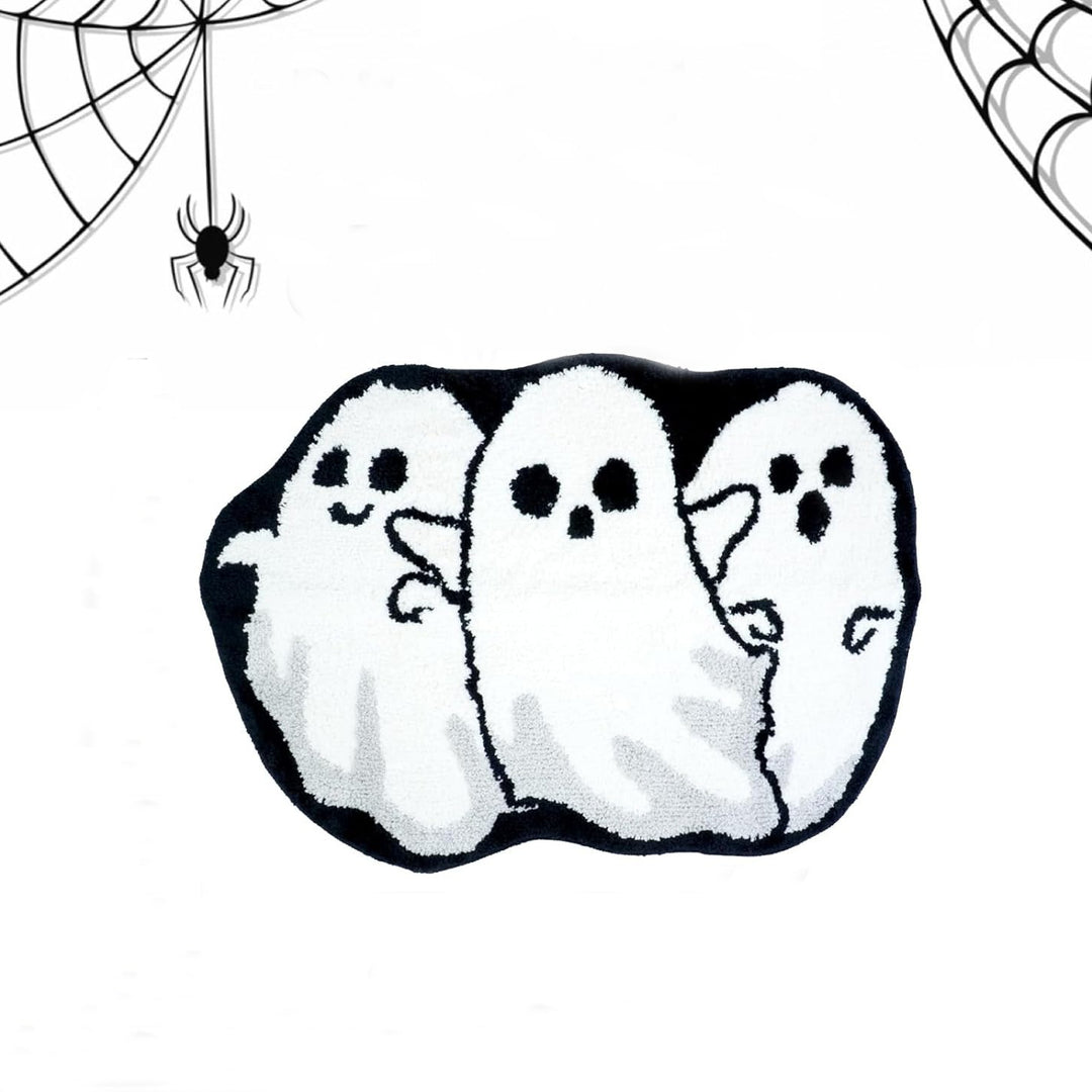 Halloween-Themed Ghost Bath Mat Stornfield