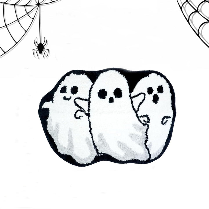 Halloween-Themed Ghost Bath Mat Stornfield