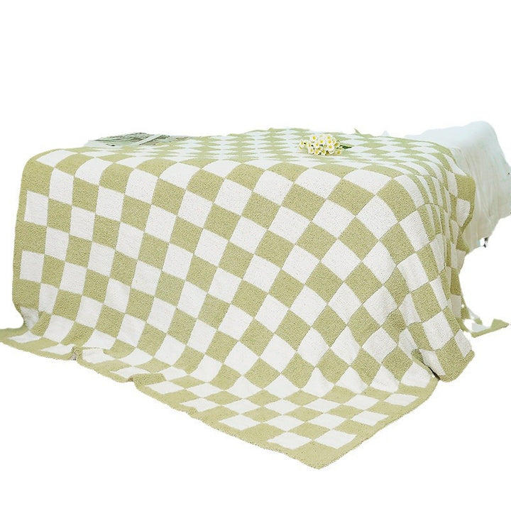 Comforting Checkered Throw Blanket