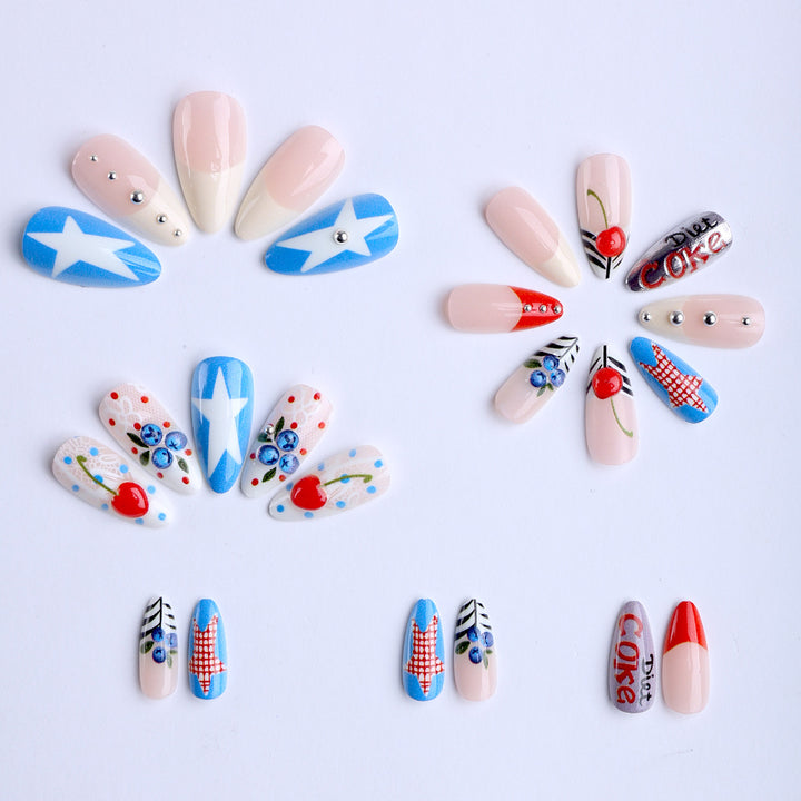 Creative Retro Style Artificial Nails Stornfield