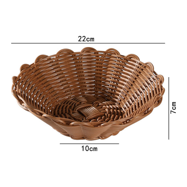 Stylish Decorative Woven Fruit Bowl Stornfield