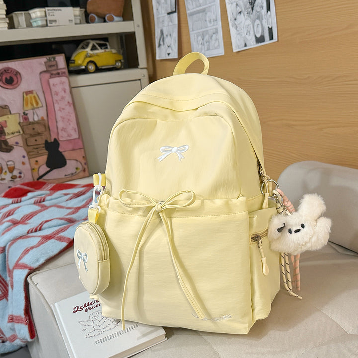 Backpack with Cute Appliqués and Multifunctional Design Stornfield