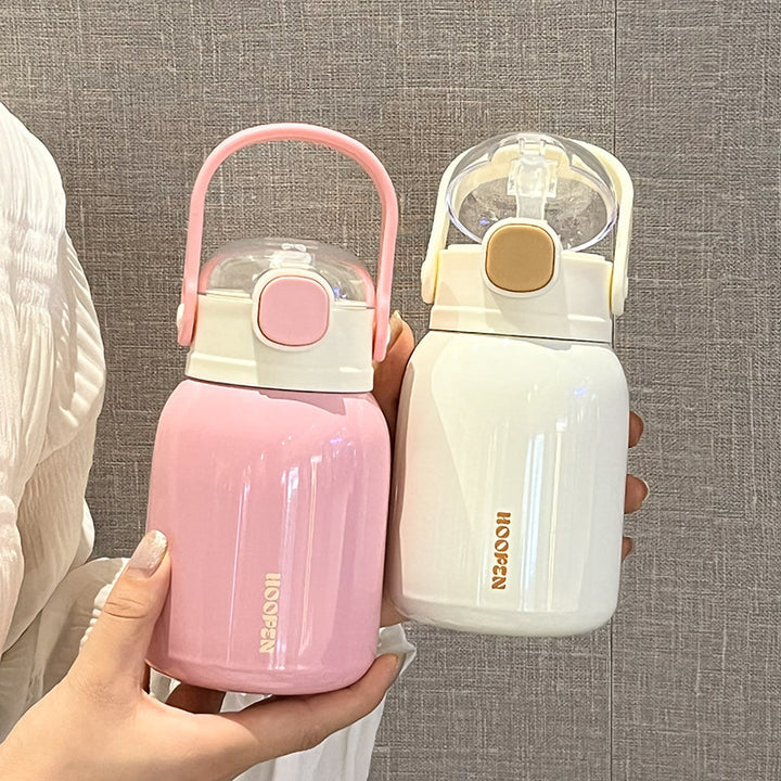 Women's insulated drinking container with practical carrying handle and cute design Stornfield