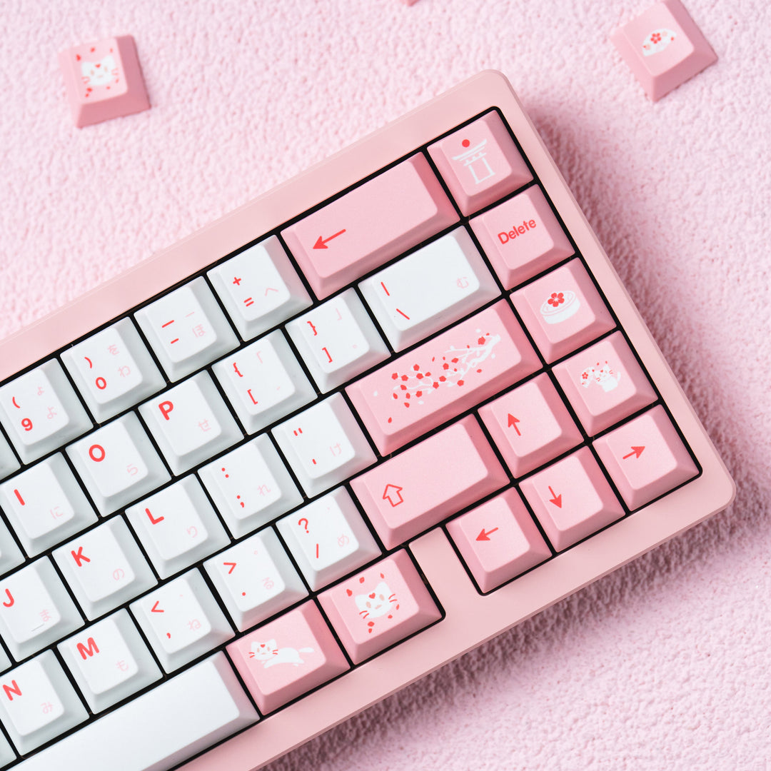 Custom Pink Keycap Mechanical Keyboard Stornfield