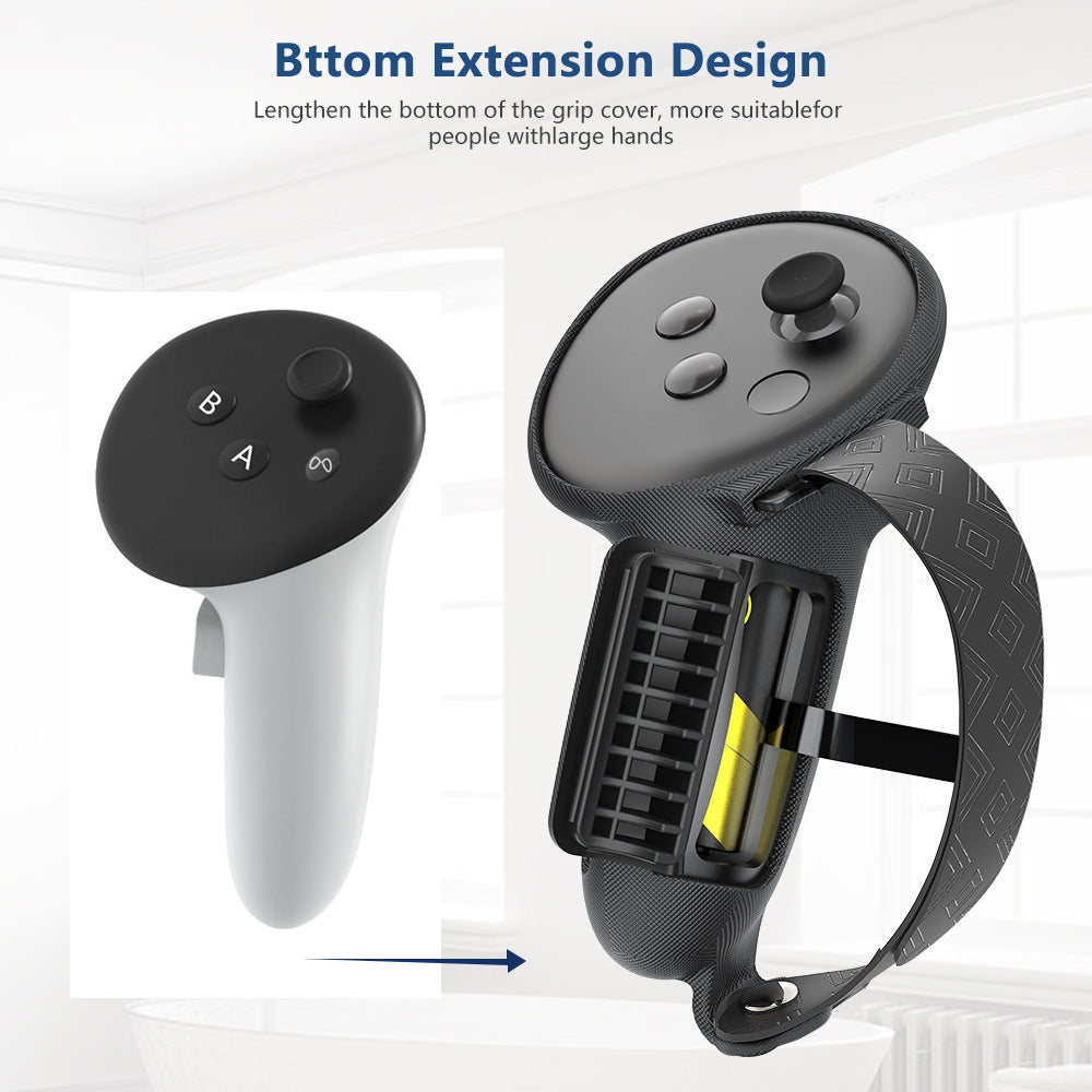 Ergonomic VR Controller Holders with Improved Grips Stornfield