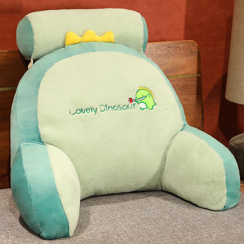 Plush back support cushion with cute rabbit motif Stornfield
