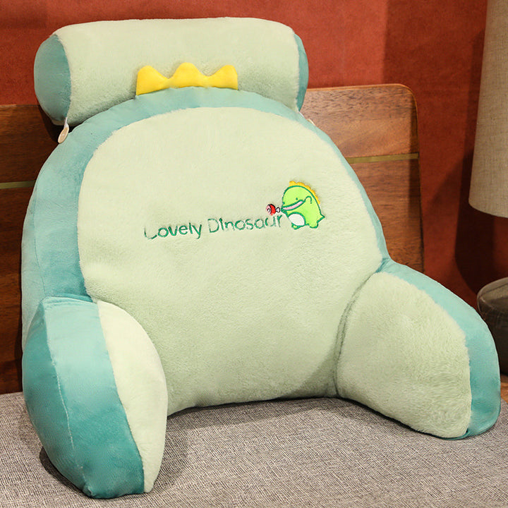 Plush back support cushion with cute rabbit motif Stornfield