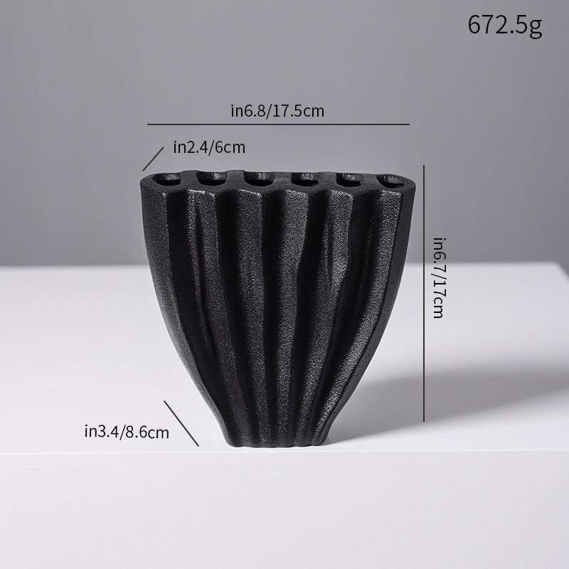 Sculptural Textured Ceramic Vase Stornfeild