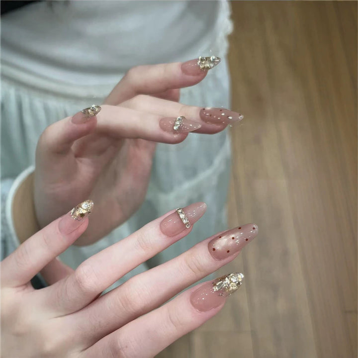 Decorative Press-On Nail Design Set