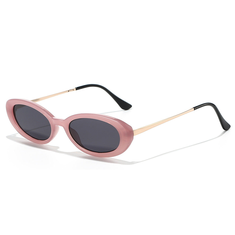 Elegant Oversized Oval Sunglasses Stornfield