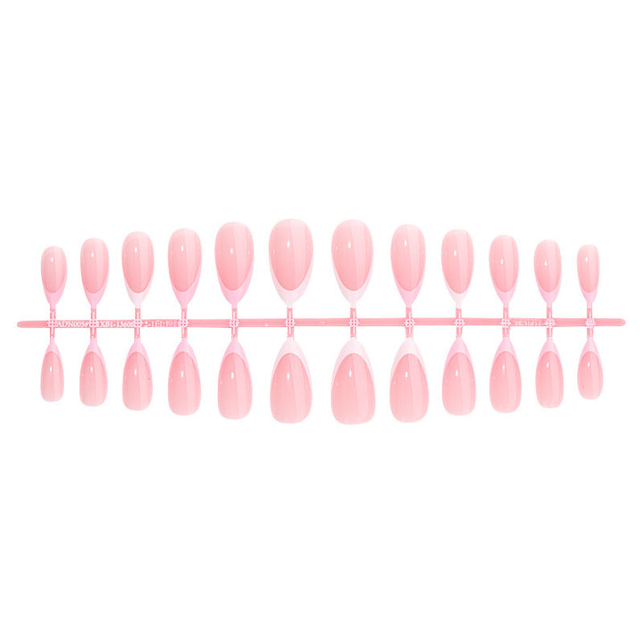 Nail set with elegant French-tip design Stornfield