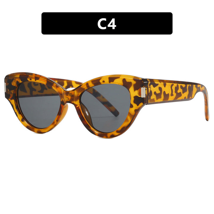 Ladies stylish Cat-Eye sunglasses with transparent frame Stornfield