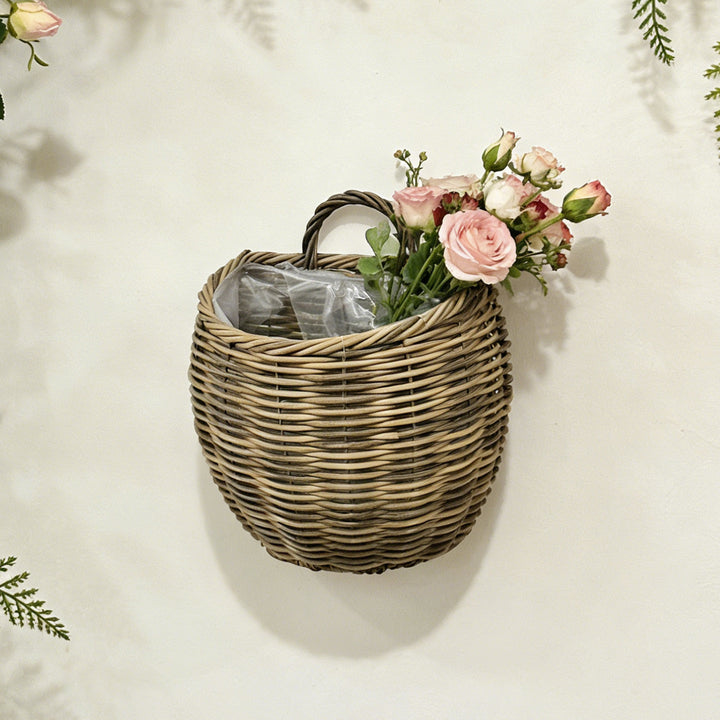 Handcrafted storage basket Stornfield