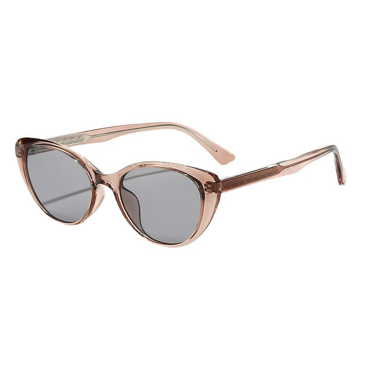 Women's Cat-Eye Sunglasses with Transparent Frame and UV Protection Stornfield