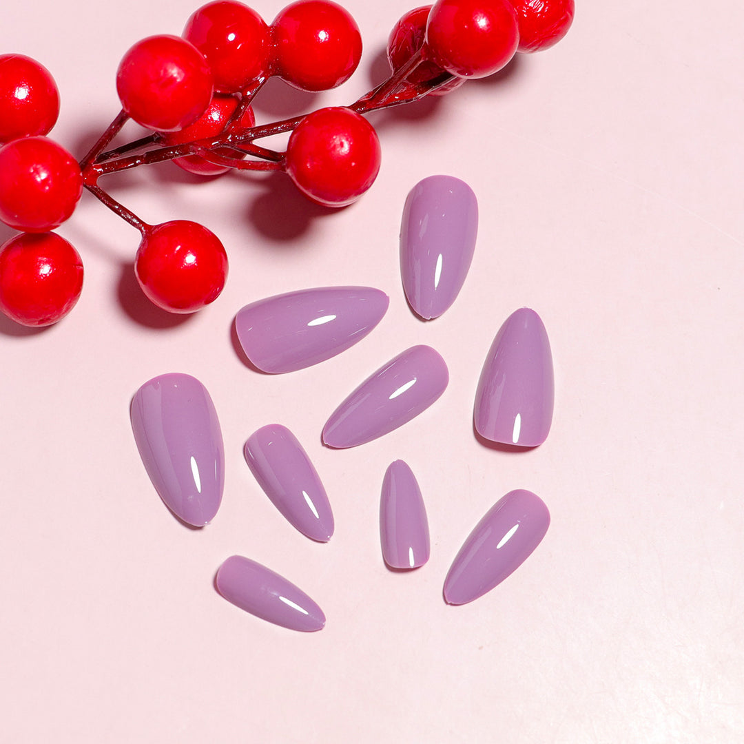 Premium DIY Almond-Shaped Press-On Nail Kit Stornfield