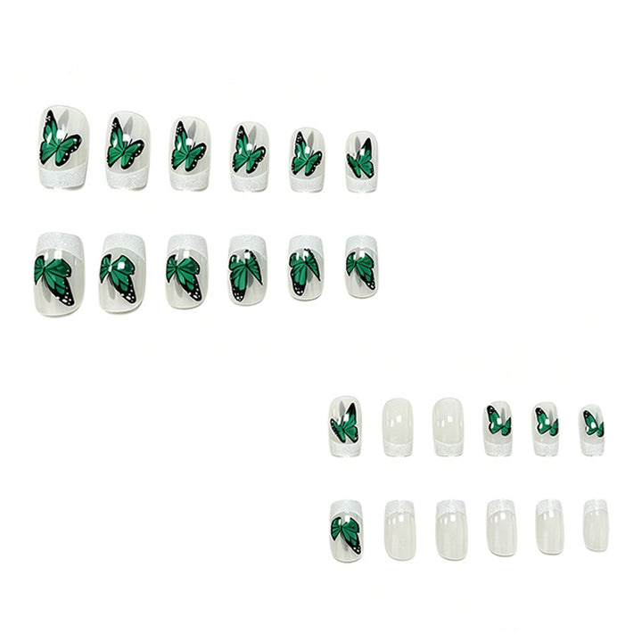 Butterfly-Themed Nail Art Enhancements Stornfield