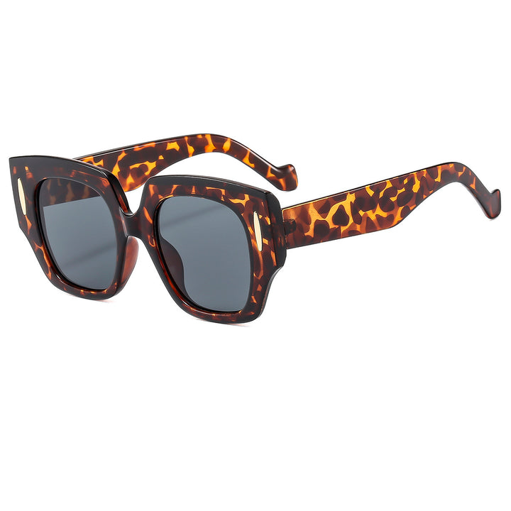 Women's Geometric Oversized Sunglasses with Luxurious Accent Stornfield