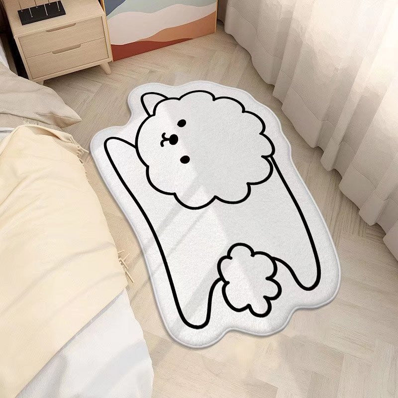 Cute Cat-Shaped Area Rug Stornfield