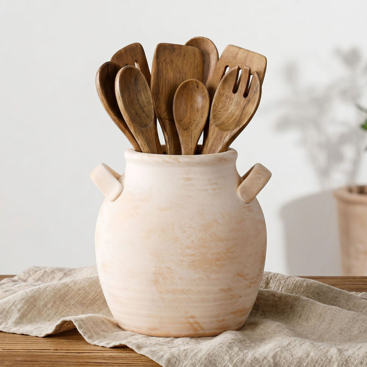 Handcrafted Decorative Ceramic Pot Stornfield